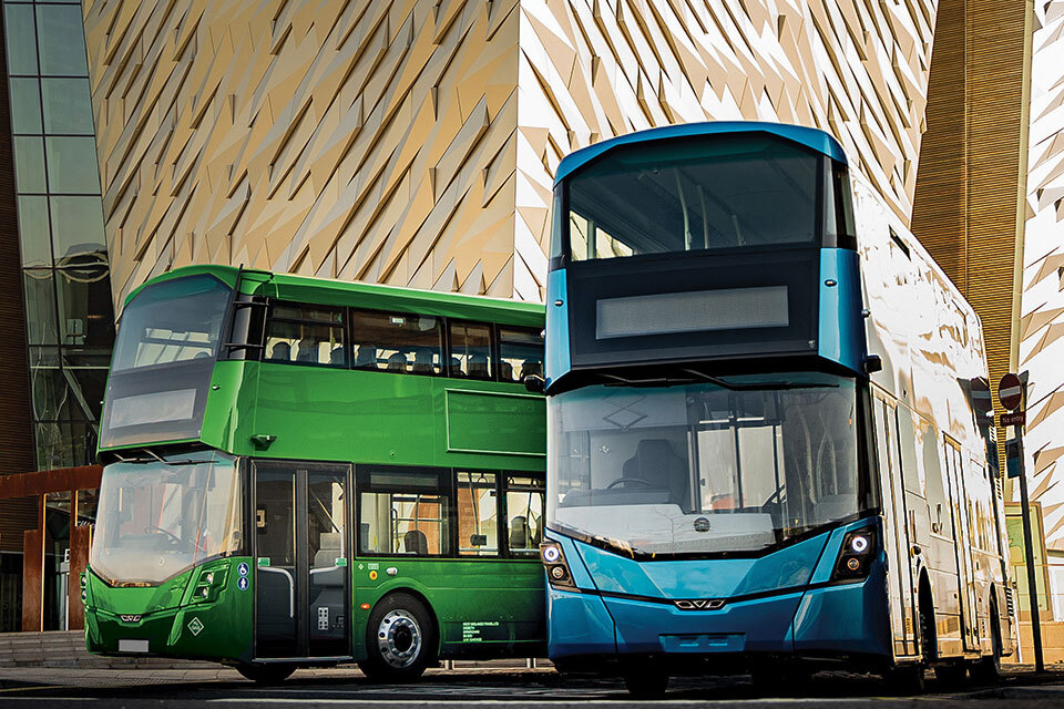 Imagem relacionada à notícia: Meio bilhão de libras de investimento em ônibus elétricos garantidos antes da Cúpula Internacional de Investimento