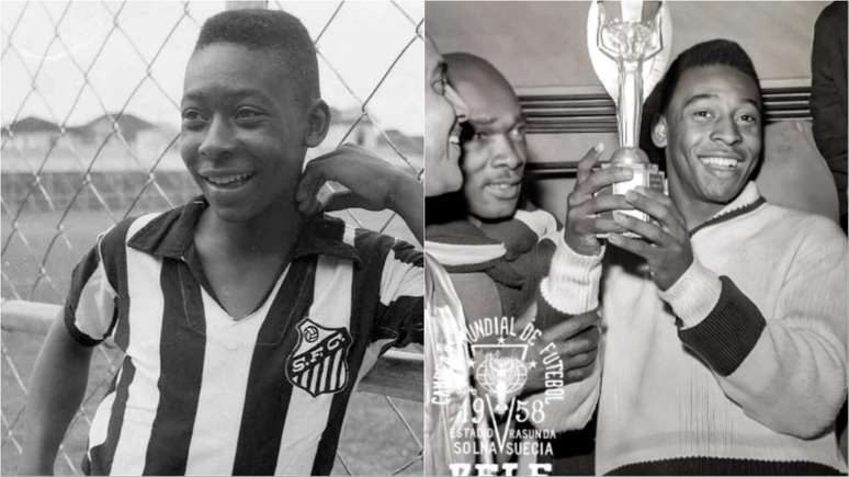 Veja fotos de craques do futebol brasileiro e mundial crianças
