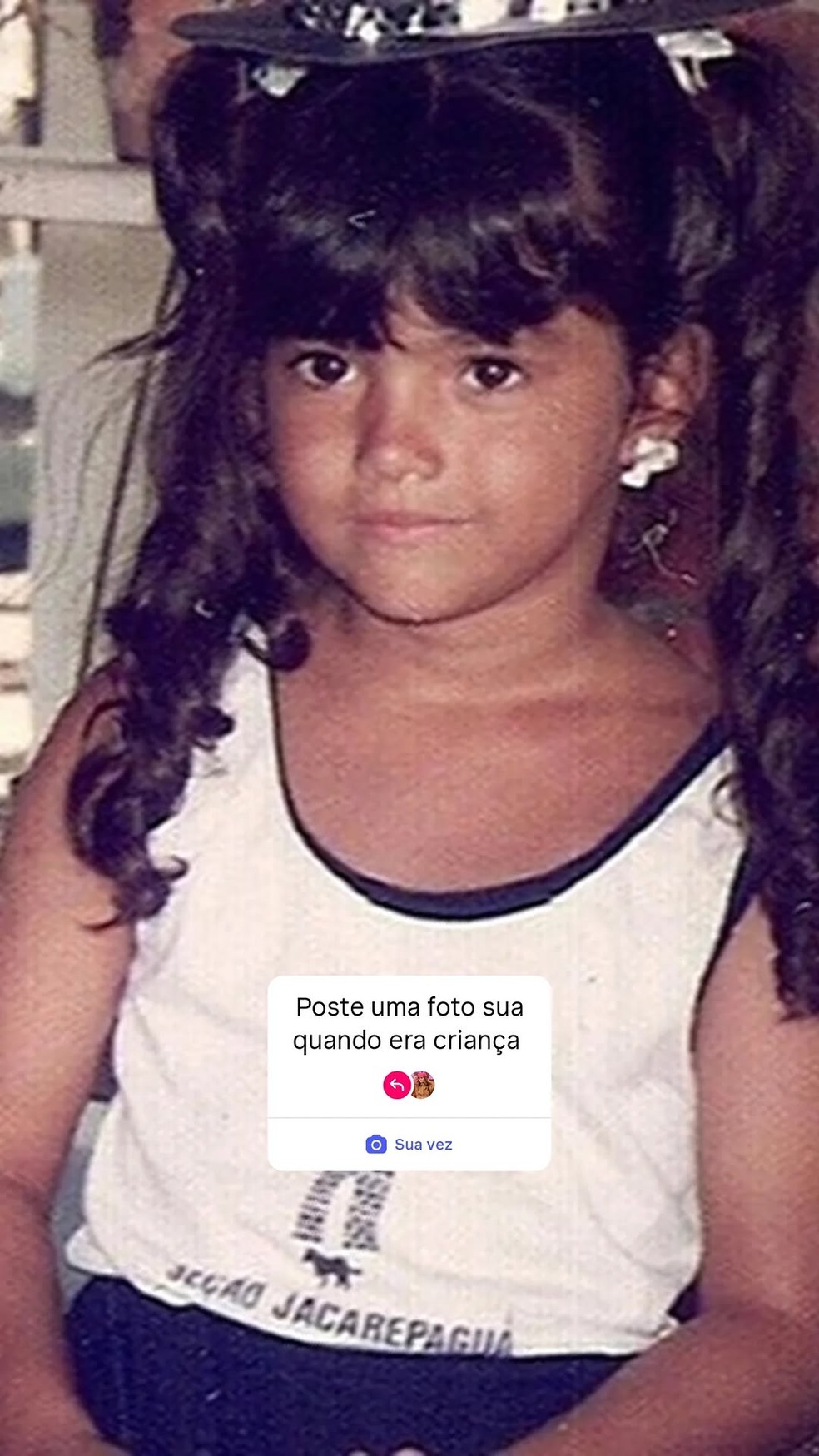Reconhece? Famosos resgatam fotos da infância no Dia das Crianças