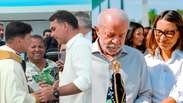 Flávio e Lula participam de missas em Brasília no Dia de Nossa Senhora Aparecida