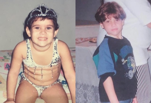 Reconhece? Famosos resgatam fotos da infância no Dia das Crianças