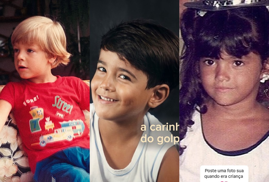 Reconhece? Famosos resgatam fotos da infância no Dia das Crianças