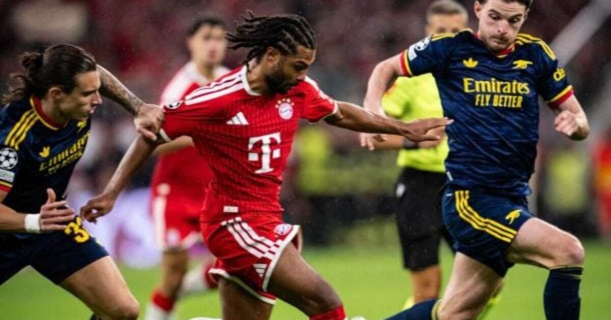 Bayern e Arsenal empatam em grande jogo na Champions