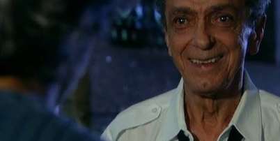 Ator Edson Silva na última novela em que atuou, "Senhora do Destino", em 2004 Foto: Reprodução / TV Globo