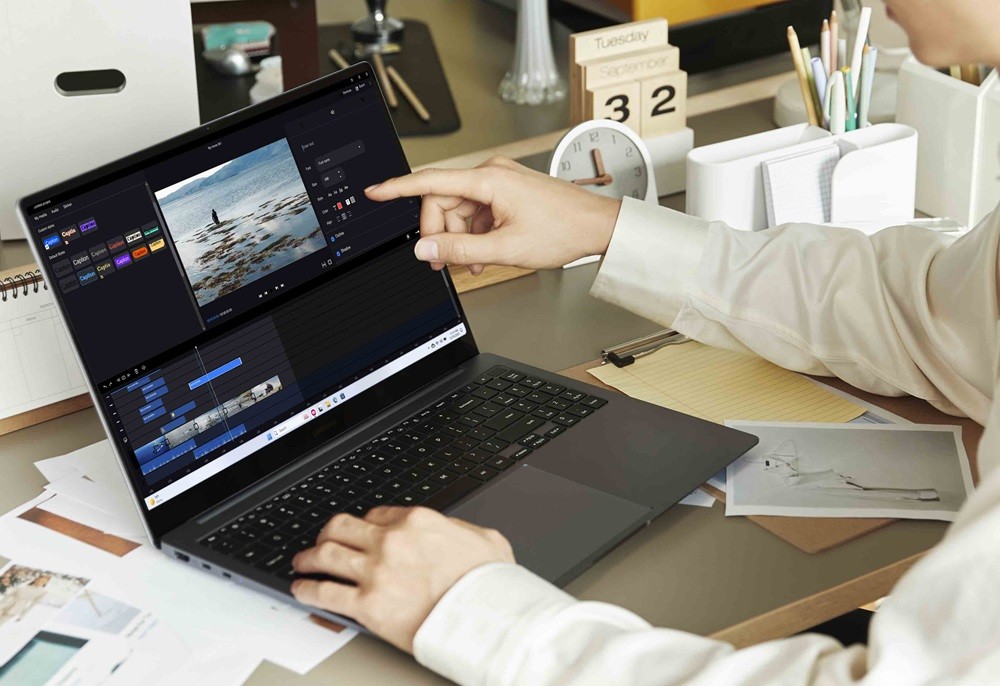 notebook samsung galaxy book4 pro — Foto: Divulgação/Samsung