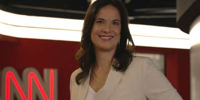 Clarissa Oliveira na CNN Foto: Reprodu&ccedil;&atilde;o / Contigo