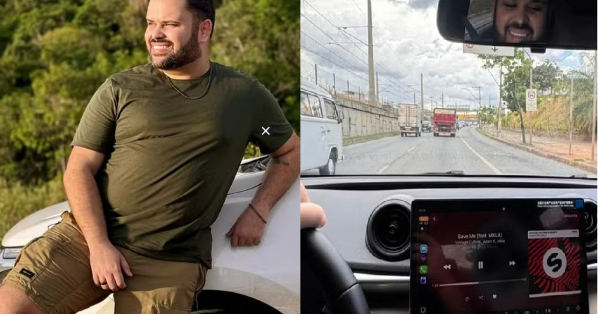 Ex-BBB e motorista de aplicativo, Michel desabafa na web após passageiro fazer chacota de sua condição