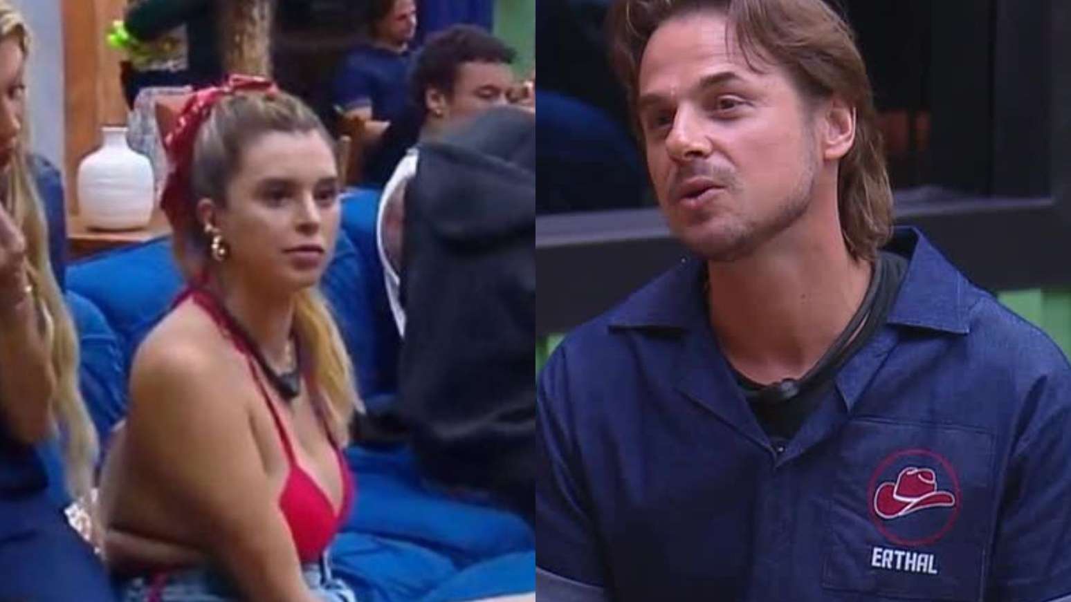 Mônica e Daniel em 'A Fazenda 18'