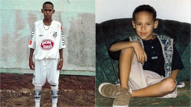 Veja fotos de craques do futebol brasileiro e mundial crianças