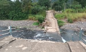 A obra da ponte de Lembá foi lançada sem estudos geotécnicos por isso 1 ano de atraso