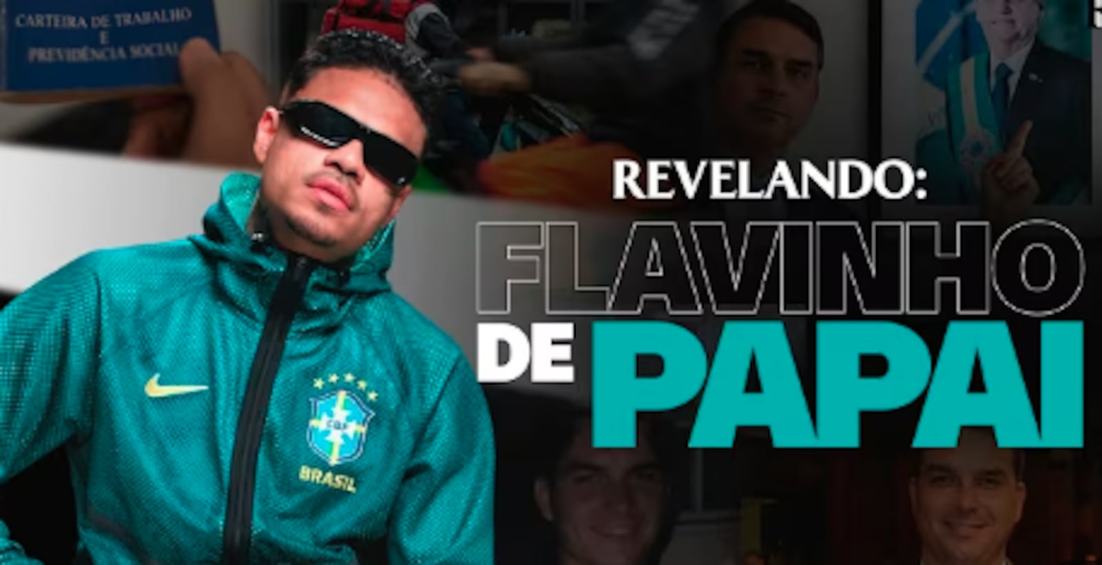 A publicação anunciava o vídeo, que foi publicado no canal do Revelando, no YouTube Reprodução/ Youtube/ Revelando