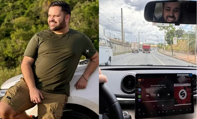 Ex-BBB e motorista de aplicativo, Michel desabafa na web após passageiro fazer chacota de sua condição