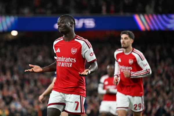 Champions League: com 100% de aproveitamento, Arsenal bate Lille por 3 x 0